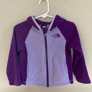 North face toddler fleece hoodie